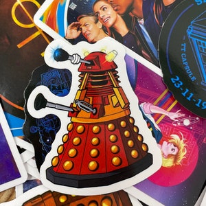 Doctor Who Stickers RANDOM Pack of 6 Mystery Pack Waterproof Glossy image 9