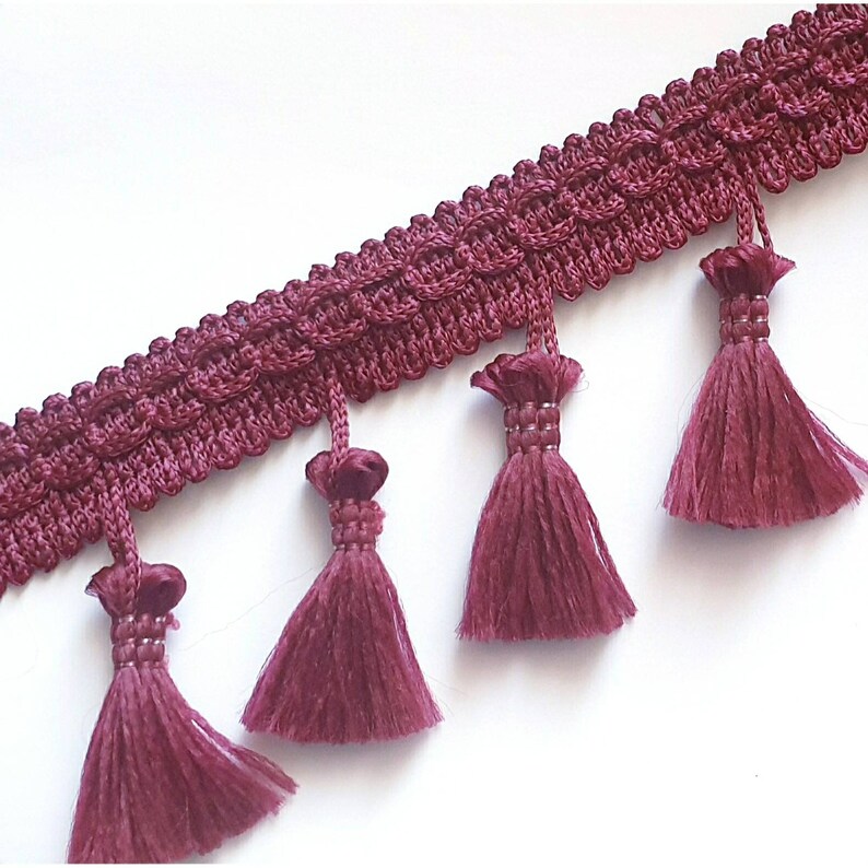 55mm Tassel Fringe Trimming Clearance Wholesale Job Lot Etsy UK