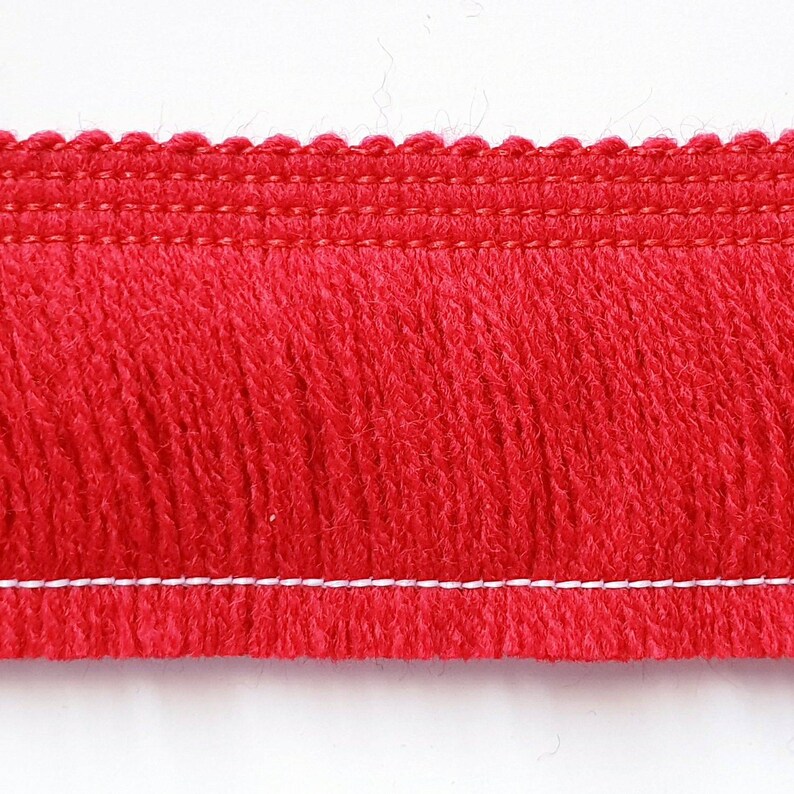 40mm Lightweight Brush Fringe Trim Sewing Crafts Trimmings Etsy