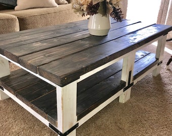Farmhouse coffee table | Etsy