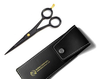 Professional Hairdressing Scissors Barber Salon Haircutting Shears 5.5" Black