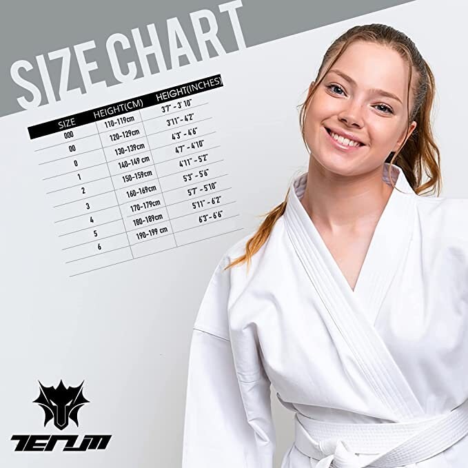 Karate Gi Uniform for Kids & Adults Lightweight Student Karate Martial