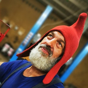 Berretto frigio, cappello scita, cappello medievale, cappello vichingo, cappello pileo, cappello larp, berretto scita, berretto da arme, cappello mongolo
