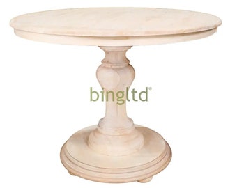 BingLTD - Bradford Dining Table – Unfinished