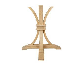 BingLTD - Gabriel Round Pedestal Table Base (PD-12B[Height]-RW)