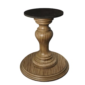 BingLTD - Bradford Round Pedestal Table Base (WH-Bradford[Height]-Color) image 4