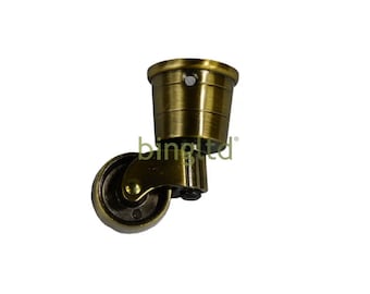 BingLTD - 2.4&quot; Metal Swivel Round Cup Caster - (MC-5178)