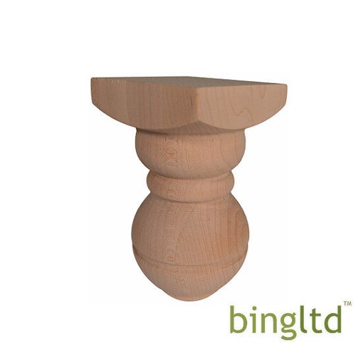 Bingltd 5 Unfinished Profile Maple Sofa Legs Bun Feet Etsy