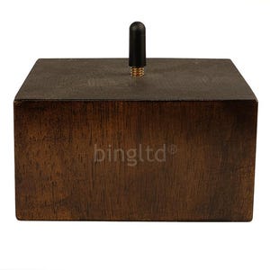 BingLTD - 2 5/8&quot; Tall Square Hardwood Sofa Legs - Set of 4 (ST336-202)