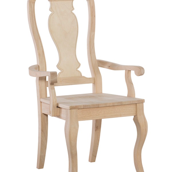 BingLTD - Avery 43" Dining Built Chair - Unfinished (CH4301[A]B-RW-UNF)