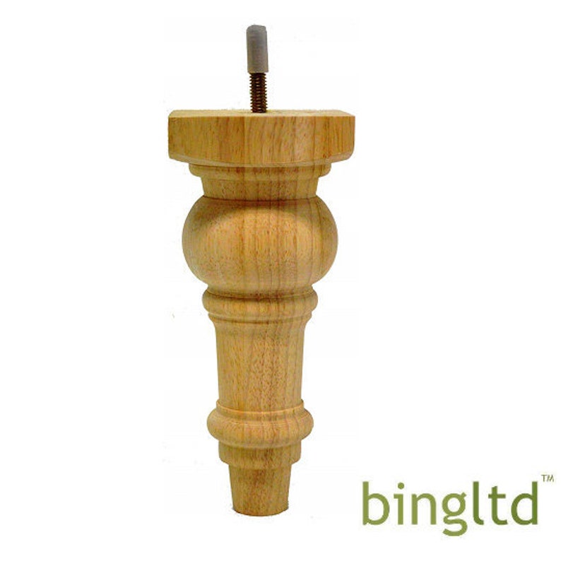 Bingltd 7 Tall Profile Hardwood Sofa Legs Set of 4 Etsy