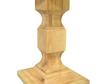 BingLTD - Chelsea Square Pedestal Table Base (WH-Chelsea(Size)-Color)