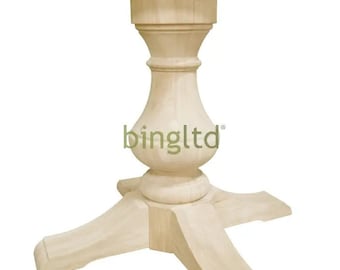 BingLTD - 29" Tall Taylor Round Pedestal Table Base (PD-R2901-RW-UNF)