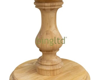 BingLTD - Bradford Round Pedestal Table Base (WH-Bradford[Height]-Color)