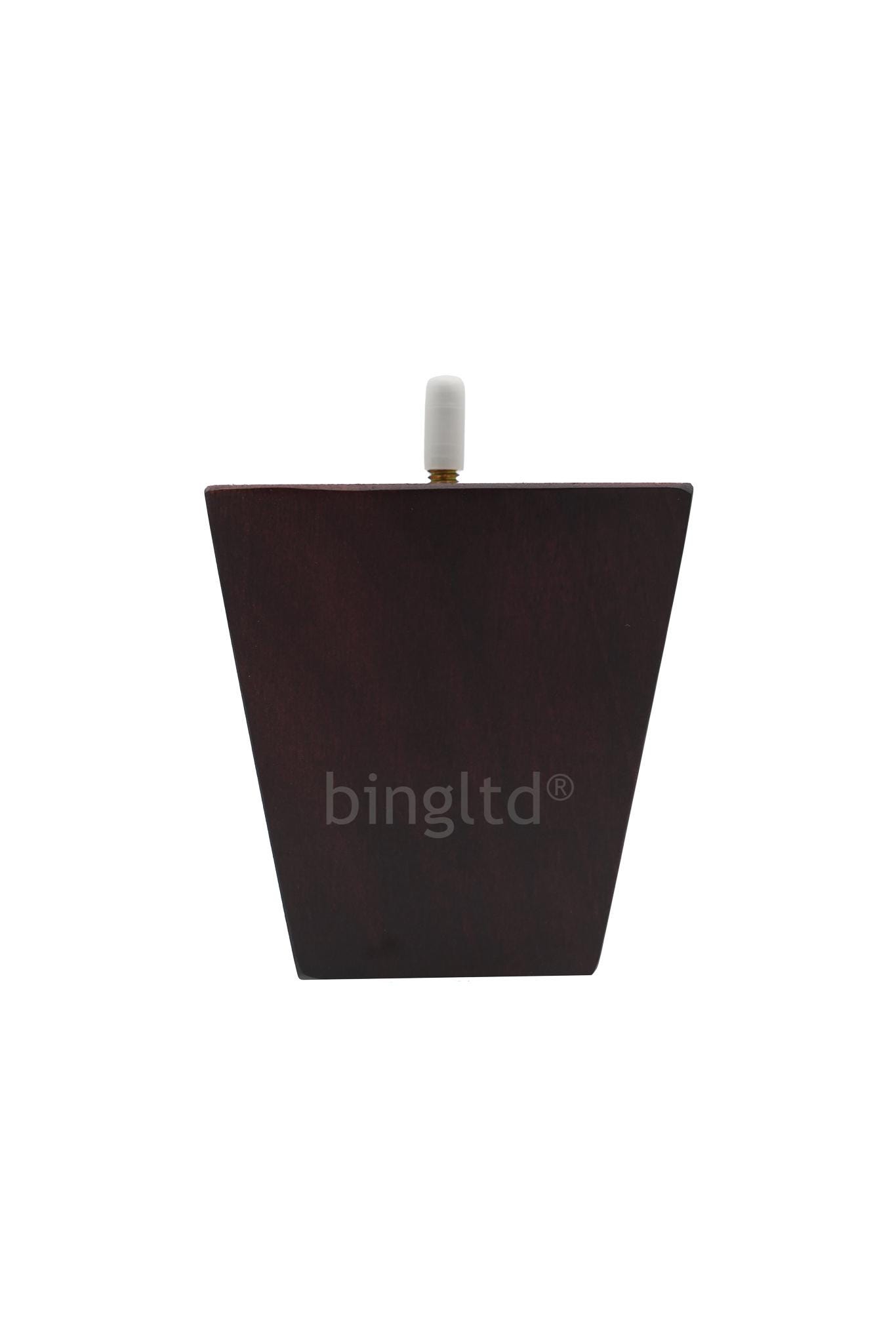 Bingltd - 4" Square Tapered Hardwood Sofa Legs Set Of 4 | St1004