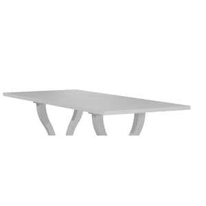 BingLTD - 40" x 78" to 94" Butterfly Rectangle Table Top Only NO BASE - Chalk