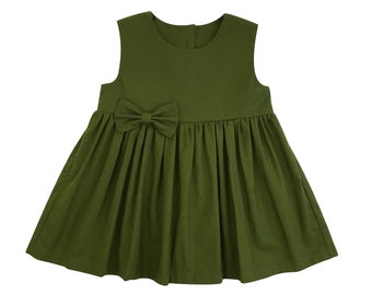 green colour dress for baby girl