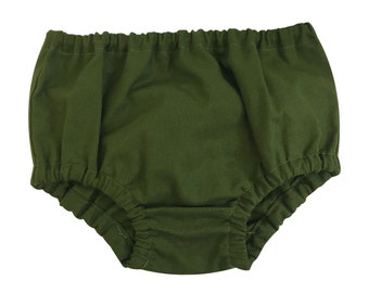 green diaper cover