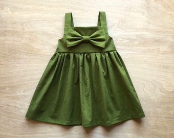 Green Baby Dress Etsy