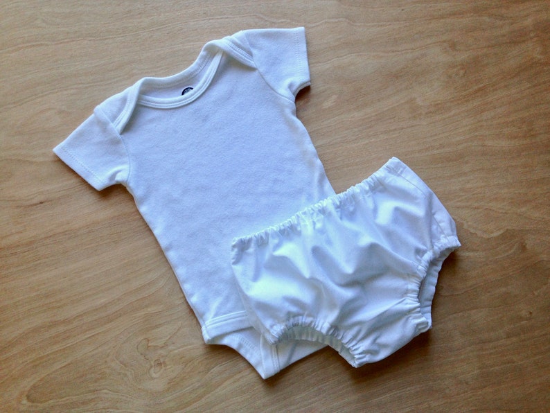 White Diaper Cover Baby Diaper Cover Unisex Baby Clothes Etsy