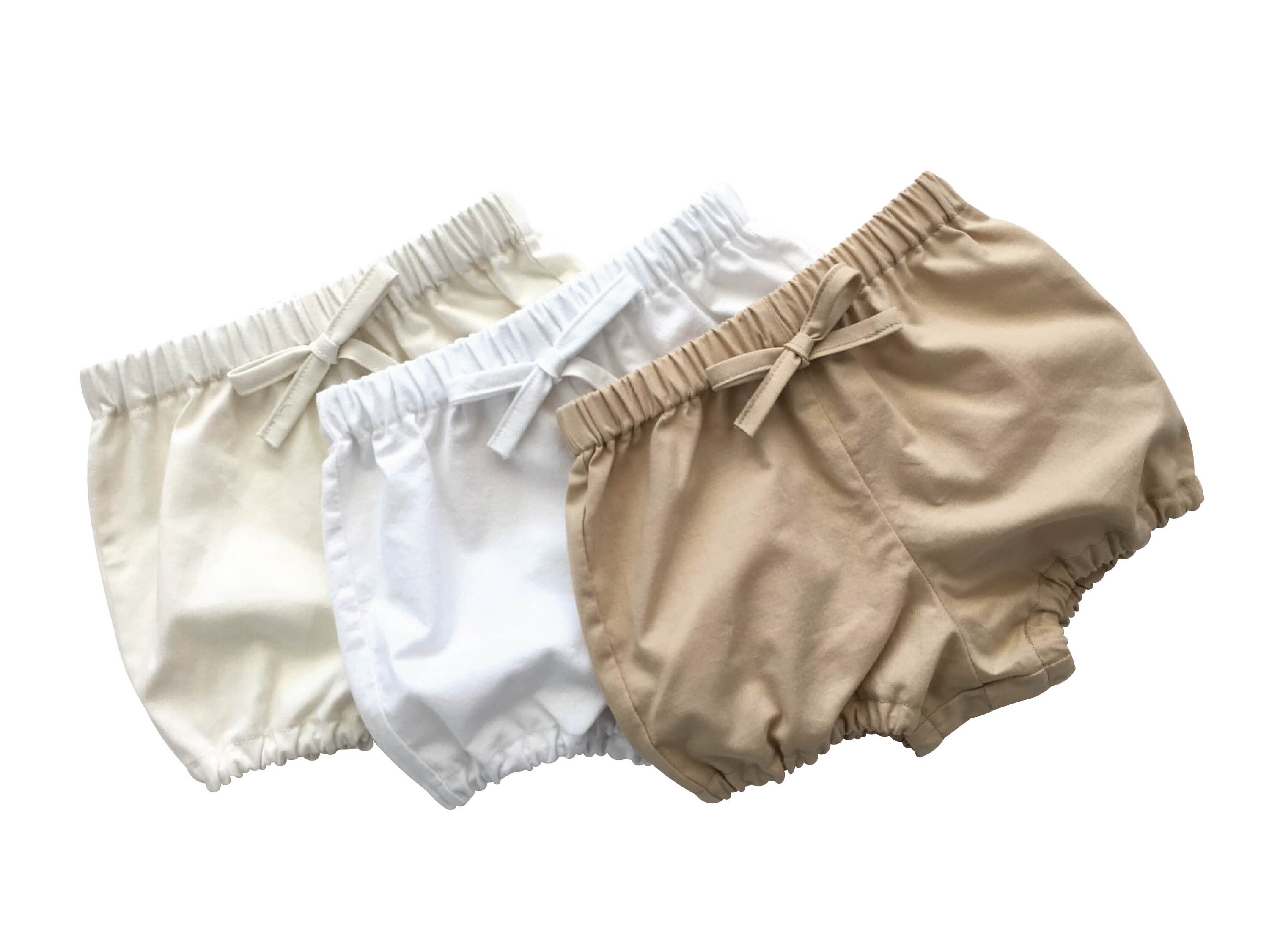 Khaki Bloomer Shorts, Tan Bloomers, Bubble Shorts, Baby