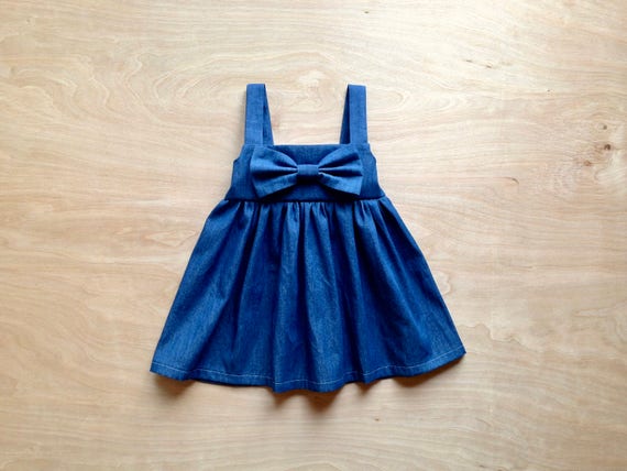 baby girl denim dress