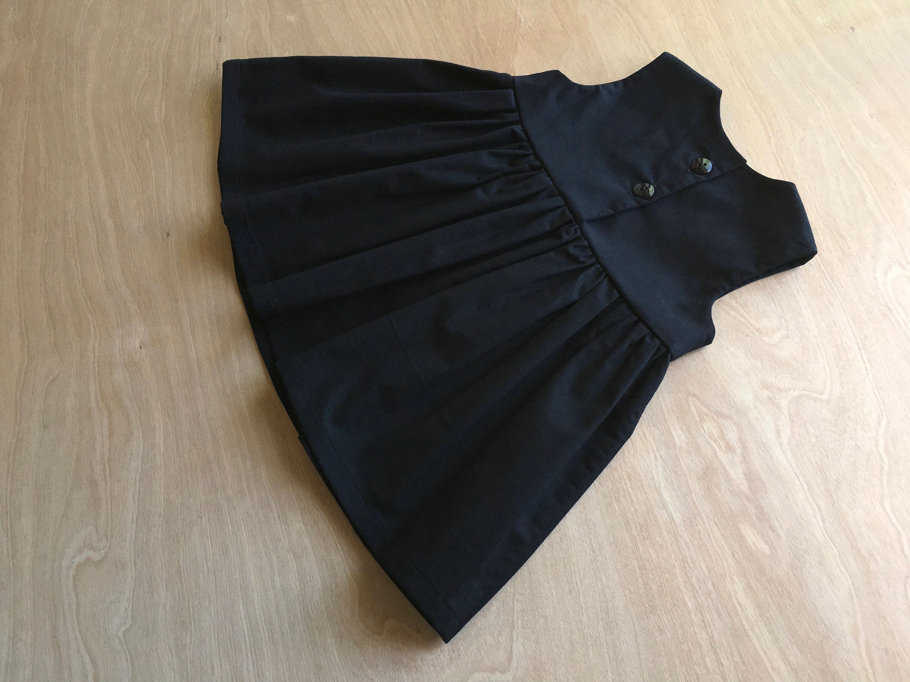 Little Black Dress Baby Black Dress Black dress for toddler Etsy