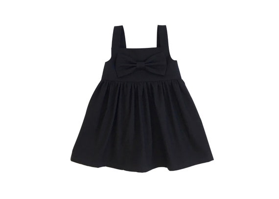 black dress for infant girl