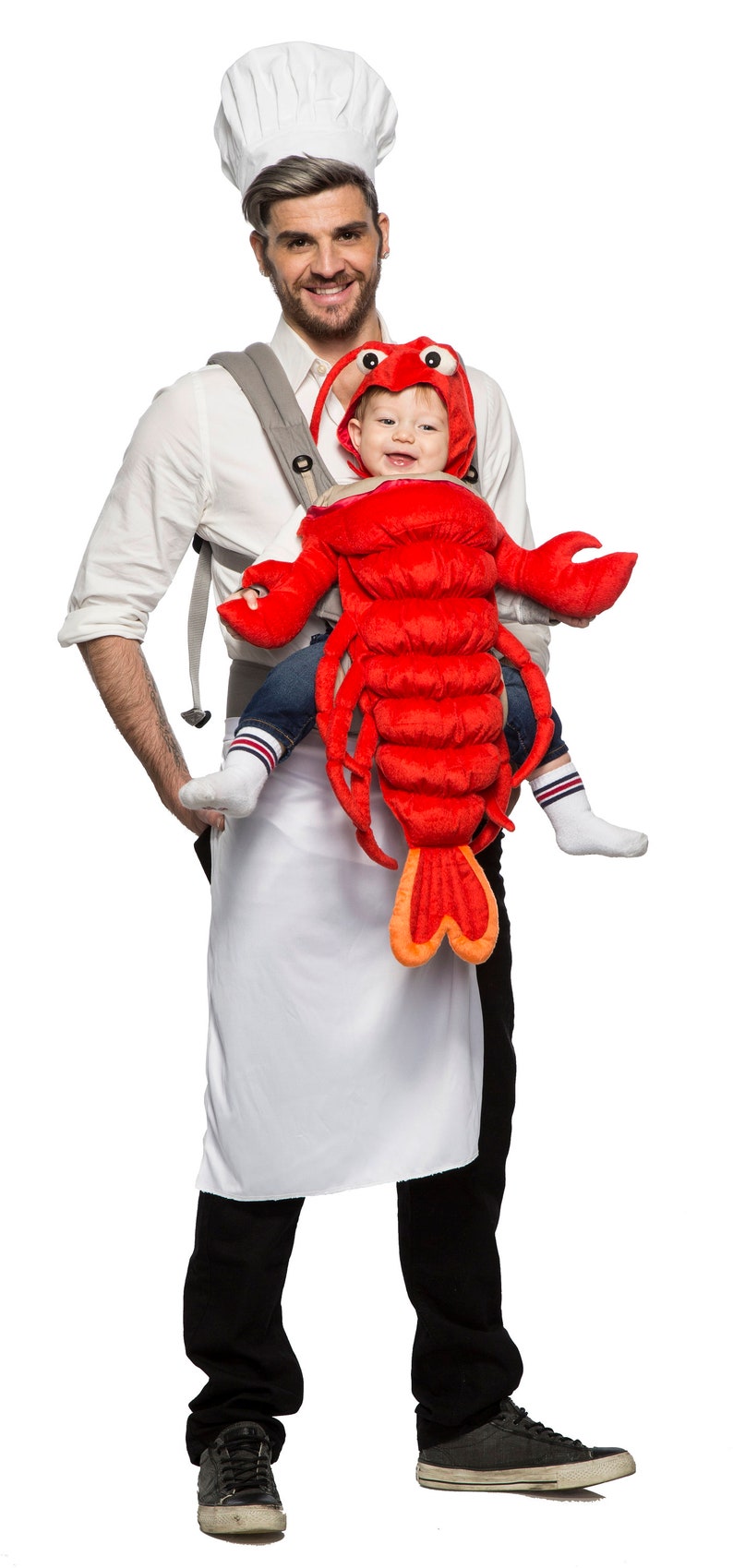 Chef and Lobster Baby Carrier Costume Etsy