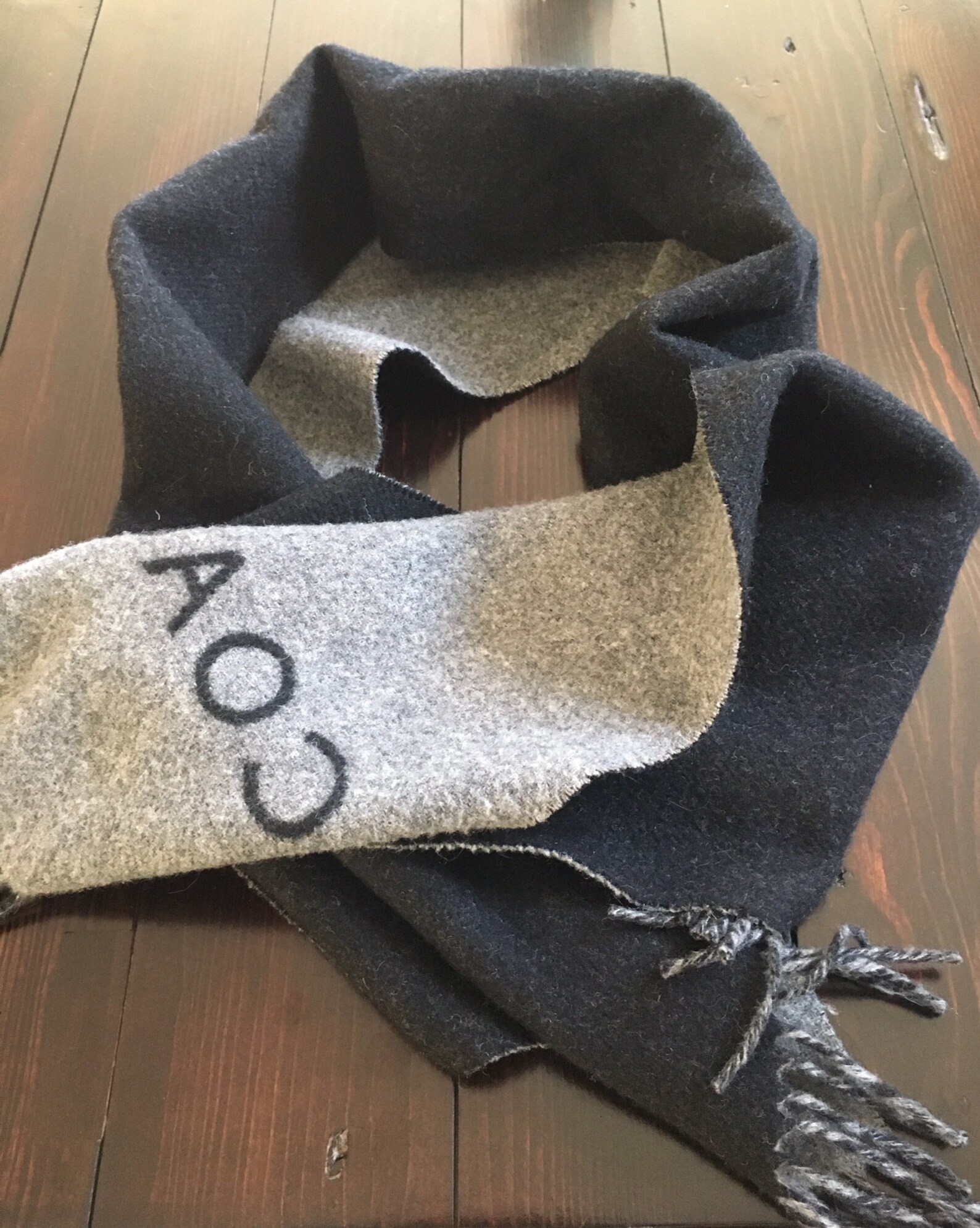 COACH Pure Wool Cashmere Scarf Unisex Vintage COACH Long Etsy