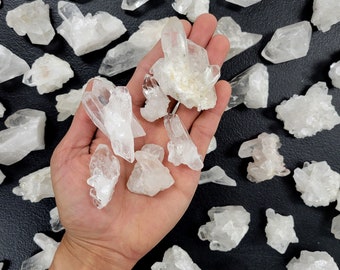 Clear Quartz Clusters, Raw Quartz Crystals Bulk,  Natural Healing Crystals