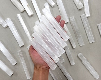 5" Inch Selenite Crystal Sticks