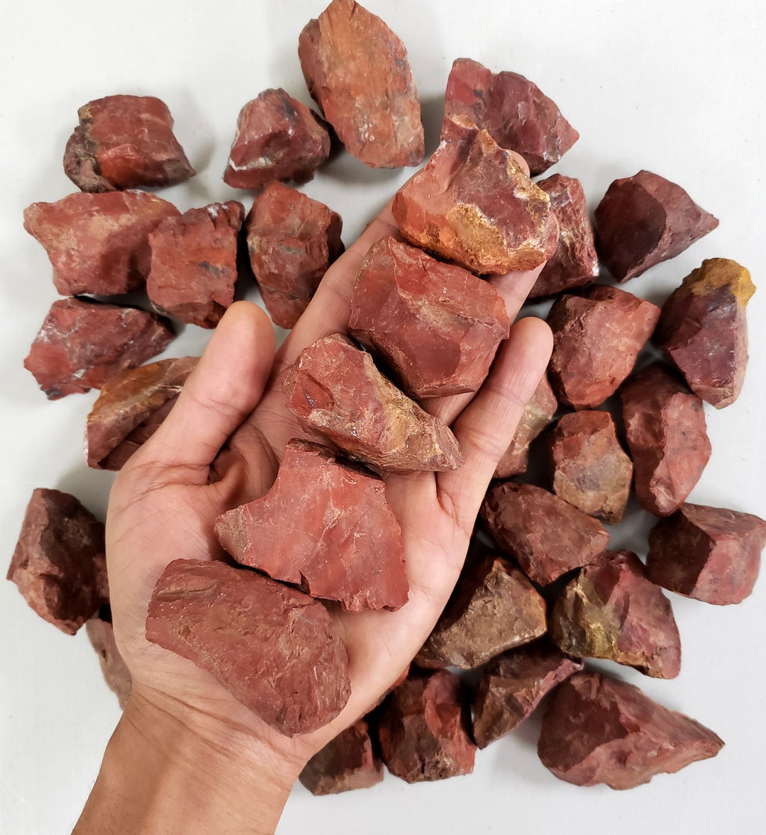 webOS】SXQWEPGOM 1pc 900-1000g Red Jasper Raw Stone Crystal Quartz