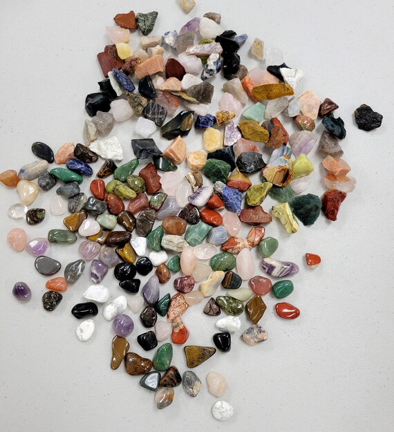 Assorted Mix Tumbled Stones: SMALL, MEDIUM or LARGE Sizes