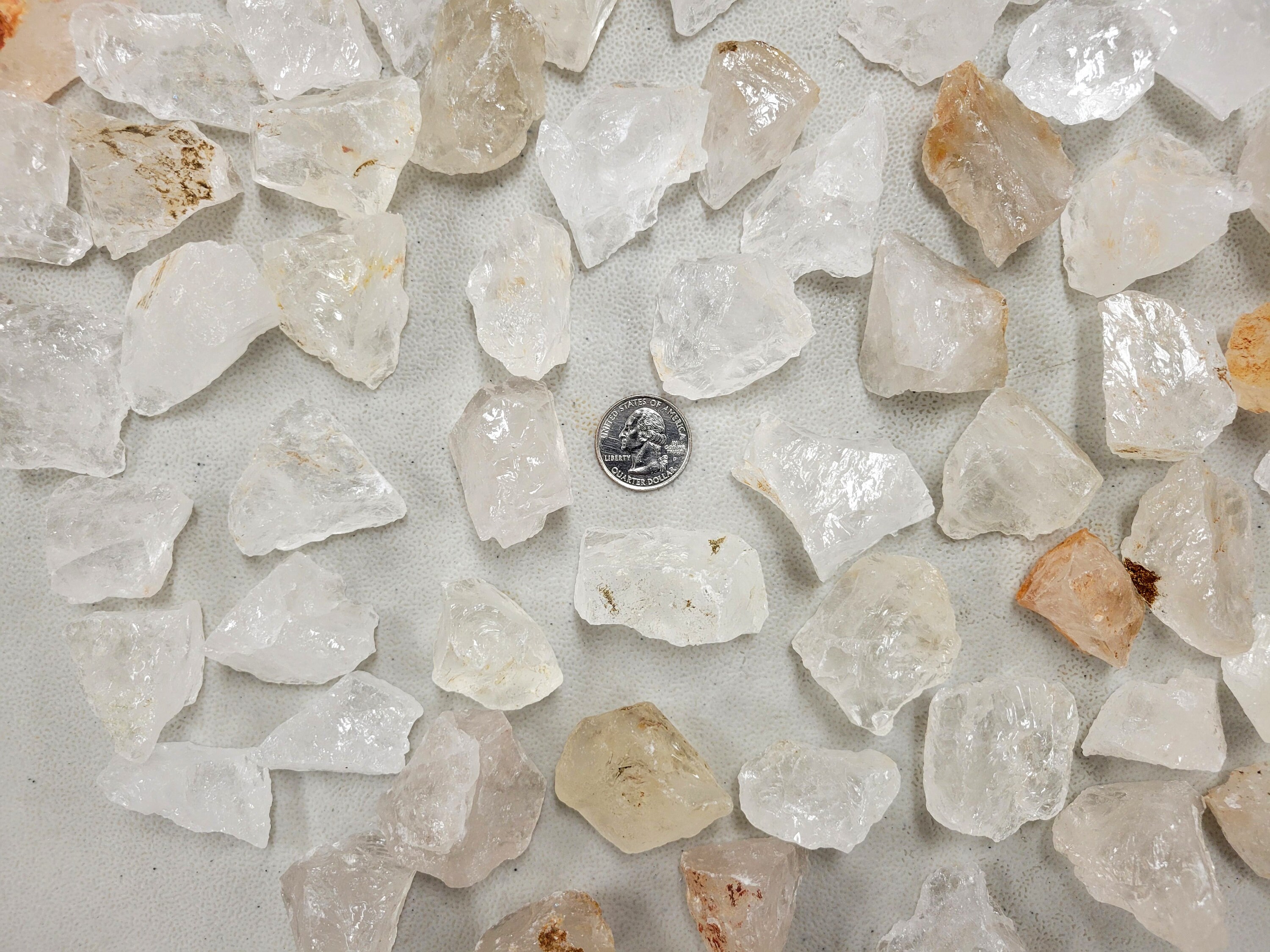 Rough Clear Quartz Crystals Bulk Rough Raw Stones for Etsy