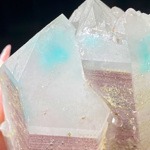 100% Natural - Unpolished Ajoite in Quartz | Messina Mine | Old Stock - over 35+ years