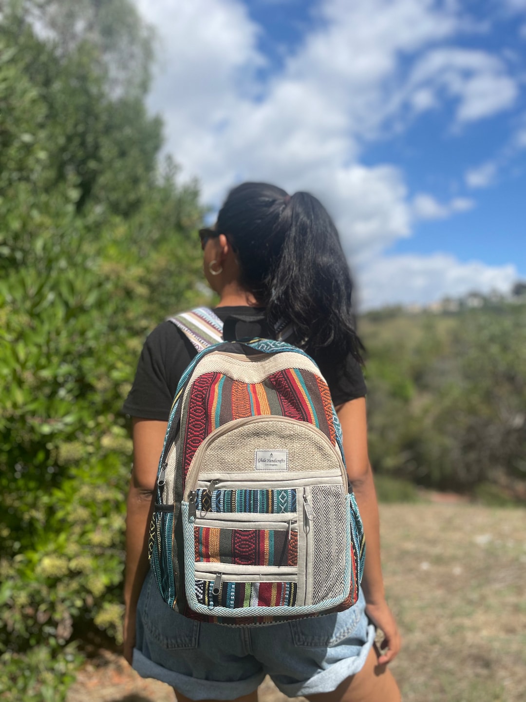 Hemp Backpack, Hemp Purse, Nepali Bags, Hippie Bags, Freespirit Bags
