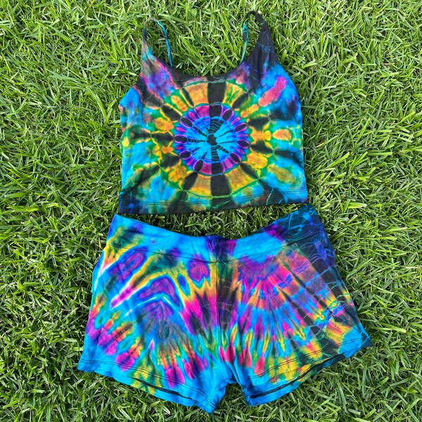 Tie Dye Crop Top Etsy
