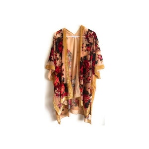 Velvet Kimono jacket, Free size