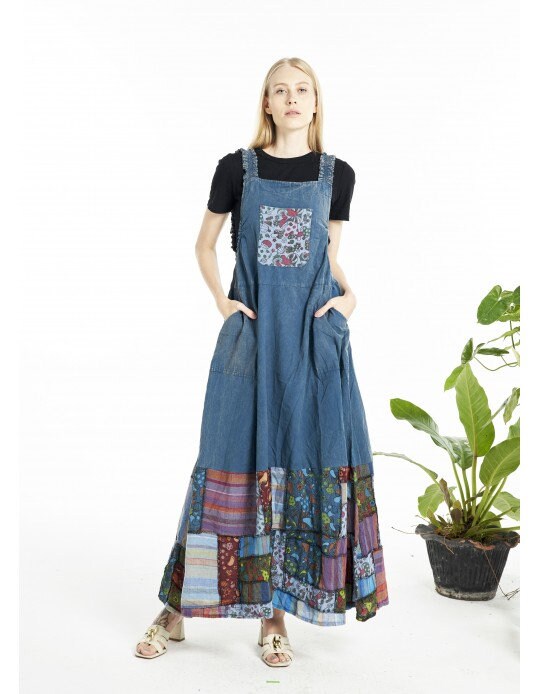 Jupe longue salopette discount