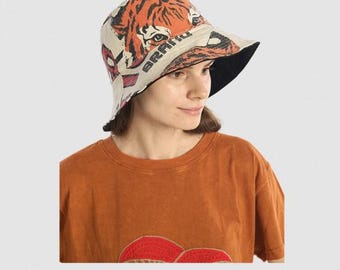 Rice bag tiger hat