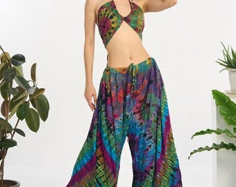 Tie dye halter too