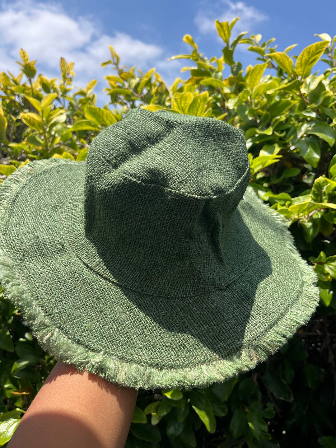 Handmade Hemp Boho Hat: Free Spirit Festival Style - Etsy