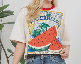 Raw 100%  cotton strawberry top