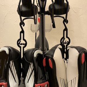 Par: colgadores de zapatos para bicicleta estática His & Hers