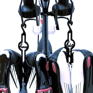 His / Hers Stationary Bike Shoe Hanger (single)