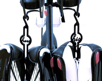His / Hers Stationary Bike Shoe Hanger (single)