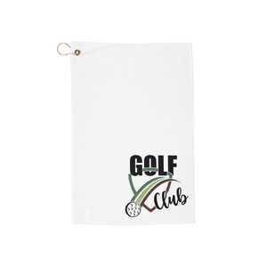 Golf Towel | Best Dad By Par | Perfect Gift for Golfers | Fathers Day Gift | Golf Accessories | Gift For Him | Golf Club