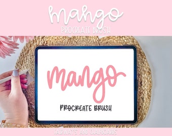 Mango Procreate Brush | Instant Download | Procreate