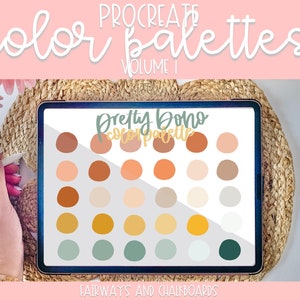 Procreate Color Palette Set Volume l | Procreate Bundle | Color Palette Bundle